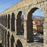 Římské akvadukty - precizní starověké stavby často fungovaly až do 19. století