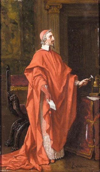 Kardinál Richelieu.