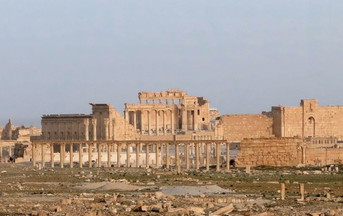 Pozůstatky Palmýry.