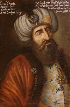 Kara Mustafa, velitel Tureckých vojsk.