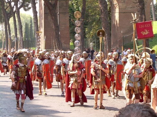 Římská jednotka.
